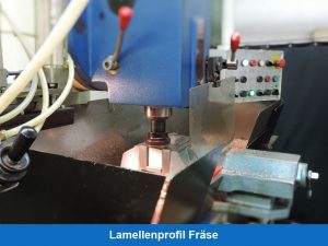 Lamellenprofil Fräse