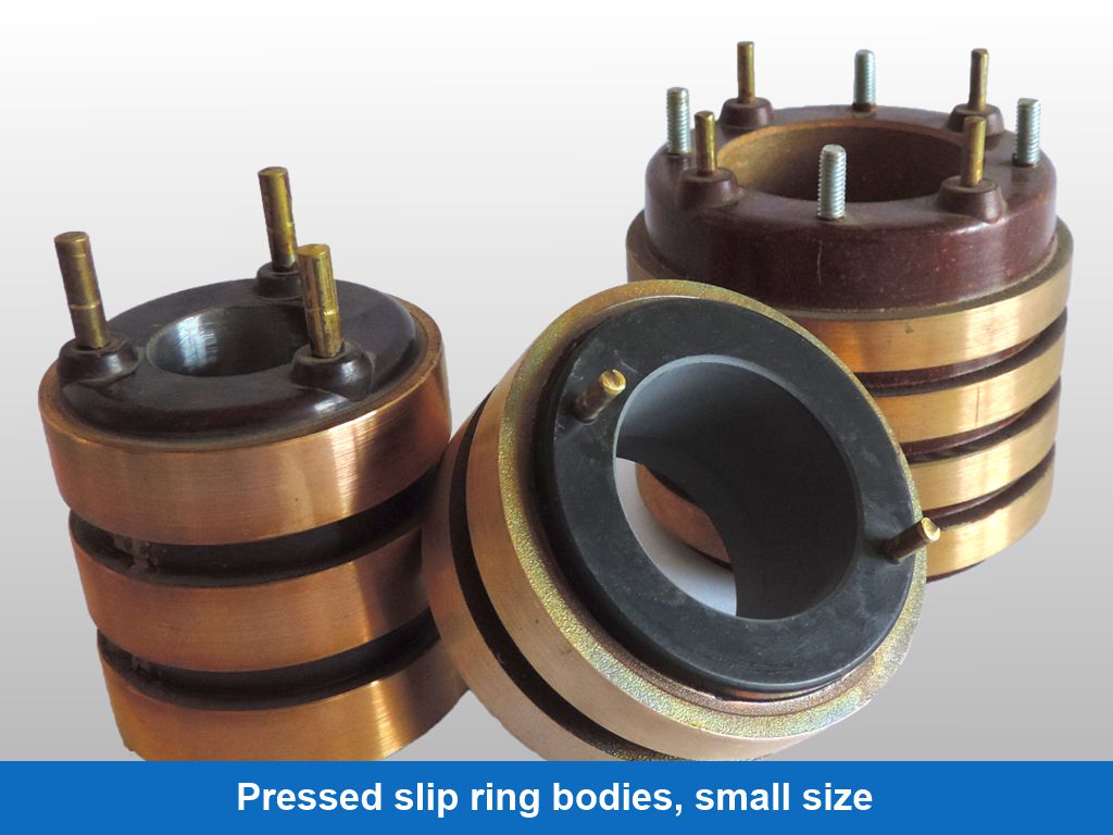 Pressed slip ring bodies, small size