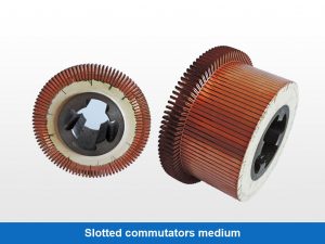 Slotted commutators medium